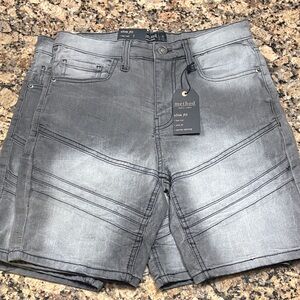 Method Gray Slim Fit Jean Shorts